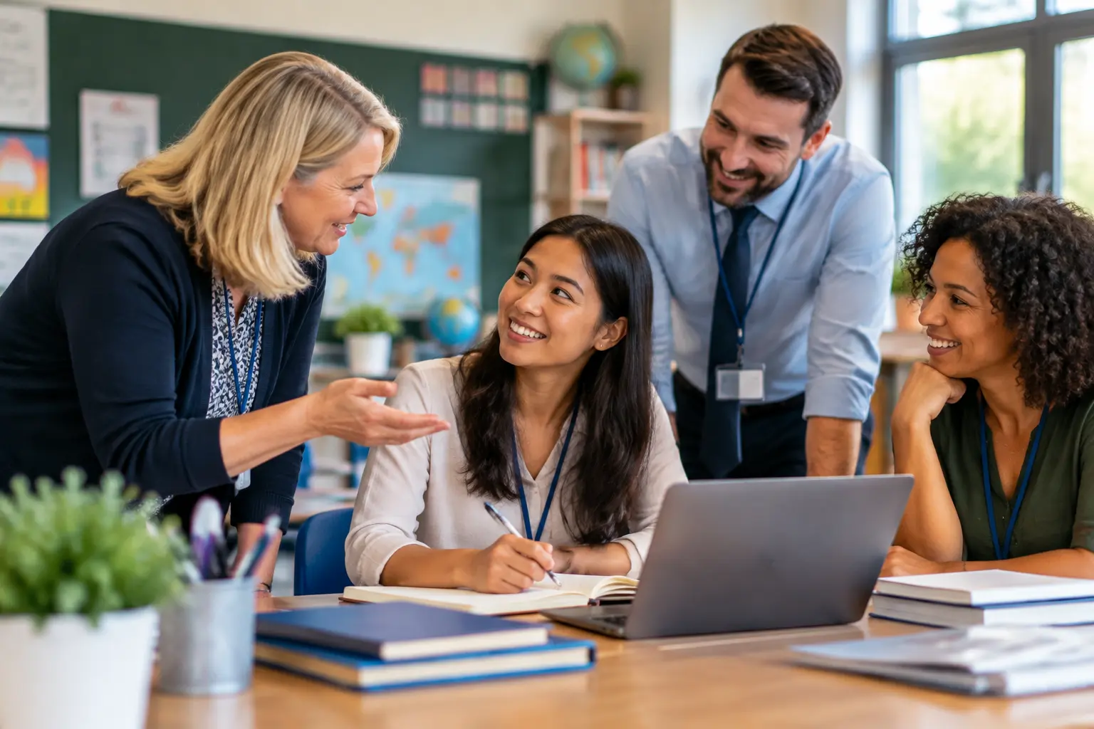 How UK Teachers Support an International Teacher in the First Year